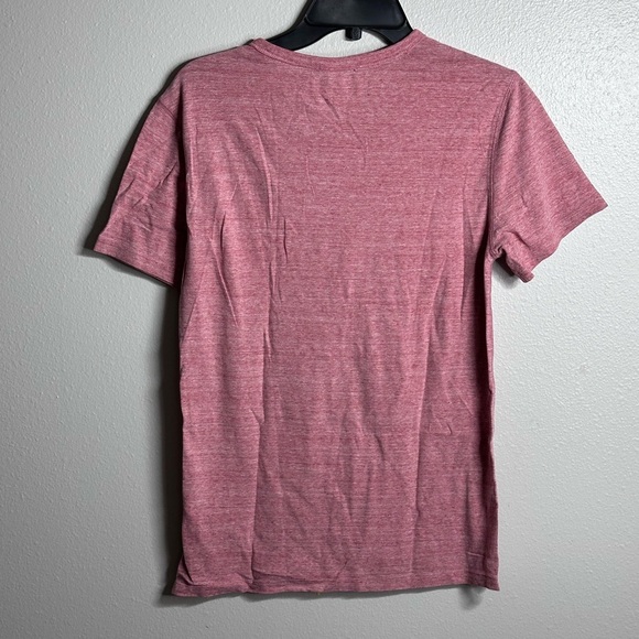 Express Men Casual Pink/Red V-Neck shirt size XS/TP - Picture 5 of 7